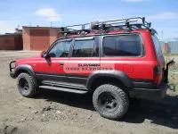 Пороги силовые Torque 4x4 для Toyota Land Cruiser 80