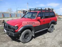 Пороги силовые Torque 4x4 для Toyota Land Cruiser 80
