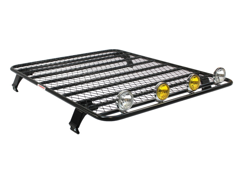 Платформа багажник УНИКАР сварная с сеткой для ВАЗ 2121 Нива Платформа багажник УНИКАР сварная с сеткой для ВАЗ 2121 Нива