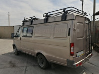 Багажник экспедиционный УНИКАР для ГАЗ-2752 Соболь Газель (1500х1500х130мм 2шт) с сеткой