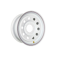 Диск усиленный Off-Road Wheels для УАЗ стальной белый 5x139,7 7xR16 d110 ET+30