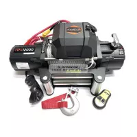 Лебедка электрическая автомобильная 4REVO 12000 Lbs 5443 кг 12V со стальным тросом