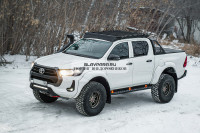 Багажник экспедиционный STC Toyota Hilux 2005+ ШТОРКА