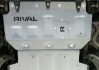 Алюминиевая защита радиатора 6 мм для Toyota Tundra 2007-2018 Rival