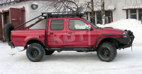 Багажник экспедиционный алюминиевый KDT для Nissan NP-300