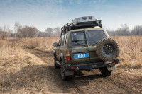 Багажник экспедиционный алюминиевый KDT для Toyota Land Cruiser 80