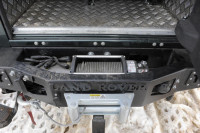 Задний силовой бампер KDT для Land Rover Defender 90/110 под лебедку