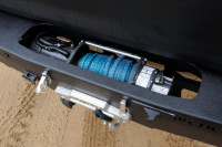 Задний силовой бампер с калиткой крепления запасного колеса KDT для Toyota Hilux Arctic Trucks