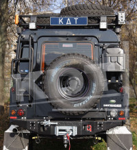 Защита задней оптики KDT для Land Rover Defender 90/110