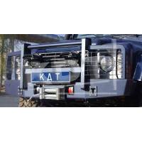 Защита передней оптики KDT для бампера Land Rover Defender 90/110