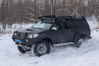 Алюминиевый передний силовой бампер KDT для Toyota Hilux Arctic Trucks 2005-2015
