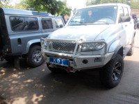 Передний силовой бампер KDT для УАЗ Патриот 2005-2015
