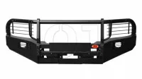 Бампер передний силовой OJ для Nissan Patrol Y61 2004-2010 (02.009.13)