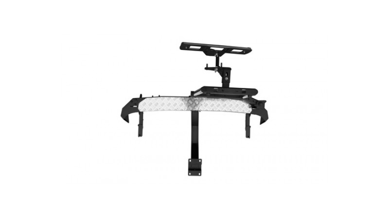 Бампер задний силовой OJeep для Нивы с квадратом под фаркоп и калиткой Бампер задний силовой OJeep для Нивы с квадратом под фаркоп и калиткой