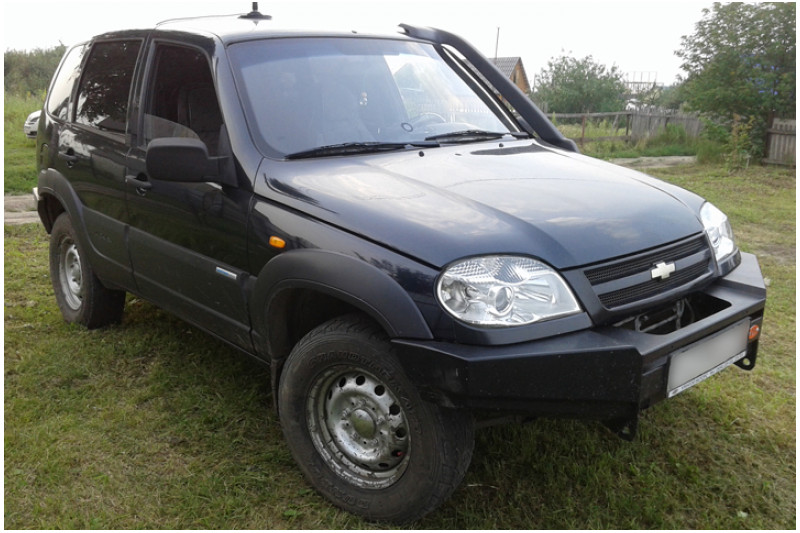 Бампер передний силовой OJeep для Нива Шевроле Бампер передний силовой OJeep для Нива Шевроле