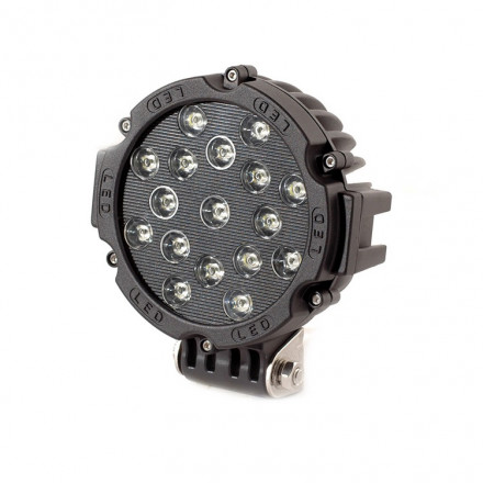 Фара светодиодная дальнего света CH013 мощность 51W светодиоды 3W черная Фара светодиодная дальнего света CH013 мощность 51W светодиоды 3W черная