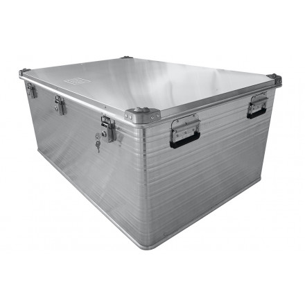 Ящик алюминиевый РИФ усиленный с замком 1176х790х517 мм (ДхШхВ)