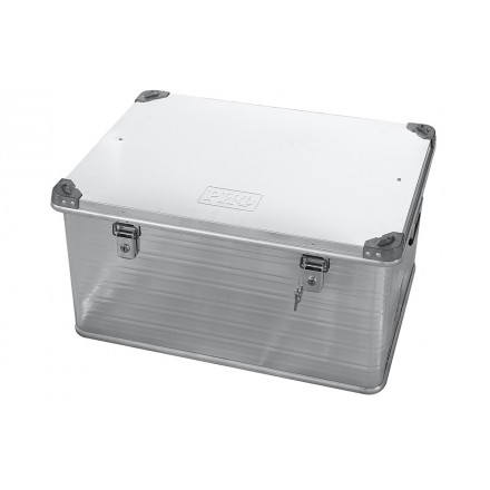 Ящик алюминиевый РИФ усиленный с замком 782х585х412 мм (ДхШхВ)