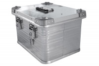 Ящик алюминиевый РИФ усиленный с замком 432х335х277 мм (ДхШхВ)