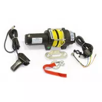 Лебедка для квадроцикла снегохода ATV СТОКРАТ QX 4.0 S 12V 1820 кг синтетический трос