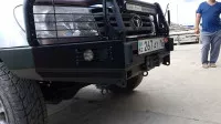 Бампер передний силовой OJ для Toyota Land Cruiser 105/100, Lexus LX470 (02.210.13)