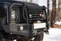 Бампер передний силовой OJ для Land Rover Defender 90/110 (02.211.11) Бампер передний силовой OJ для Land Rover Defender 90/110 (02.211.11)