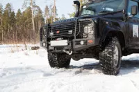 Бампер передний силовой OJ для Land Rover Defender 90/110 (02.211.11) Бампер передний силовой OJ для Land Rover Defender 90/110 (02.211.11)