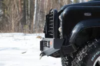 Бампер передний силовой OJ для Land Rover Defender 90/110 (02.211.11) Бампер передний силовой OJ для Land Rover Defender 90/110 (02.211.11)