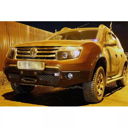Передний силовой бампер АМЗ для Renault Duster Передний силовой бампер АМЗ для Renault Duster