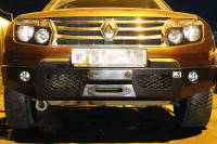 Передний силовой бампер АМЗ для Renault Duster