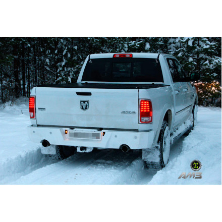 Задний силовой бампер АМЗ на Dodge Ram IV