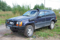 Силовой бампер передний AMZ для Jeep Grand Cherokee I 1991-1996