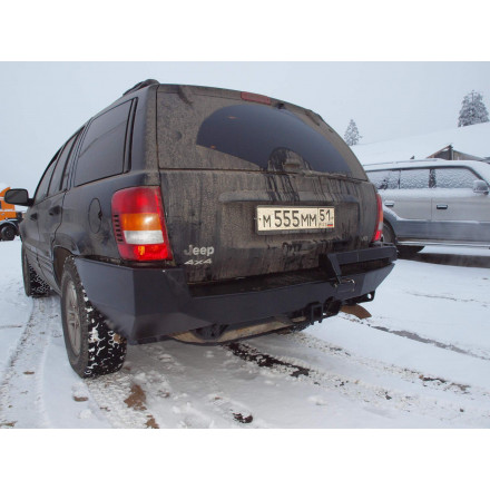 Задний силовой бампер АМЗ для Jeep Grand Cherokee II 1999-2004