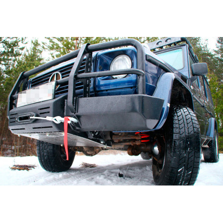 Передний силовой бампер АМЗ на Mercedes G-класс