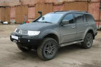 Бампер передний силовой OJ для Mitsubishi L200 2005-2015 / Pajero Sport 2 + доп. опции (02.121.03) Бампер передний силовой OJ для Mitsubishi L200 2005-2015 / Pajero Sport 2 + доп. опции (02.121.03)
