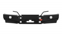 Бампер передний силовой OJeep для Mitsubishi L200 2005-2015 / Pajero Sport 2 + доп. опции
