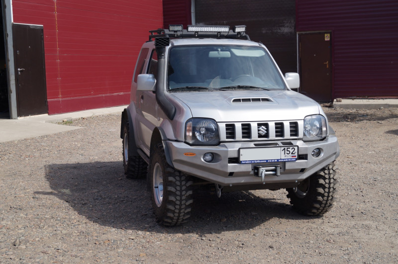 Бампер передний силовой Вездеходофф для Suzuki Jimny Бампер передний силовой Вездеходофф для Suzuki Jimny