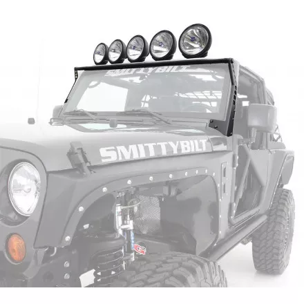 Кронштейн крепления фар / световой балки на JEEP WRANGLER JK (Джип Рэнглер JK) 2007 - нв Кронштейн крепления фар / световой балки на JEEP WRANGLER JK (Джип Рэнглер JK) 2007 - нв