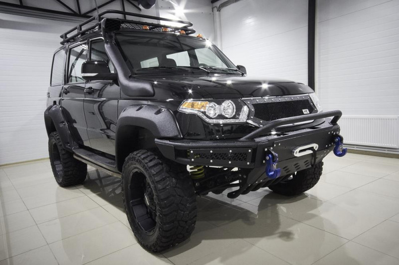 Бампер силовой передний BMS ALFA для УАЗ Патриот Бампер силовой передний BMS ALFA для УАЗ Патриот