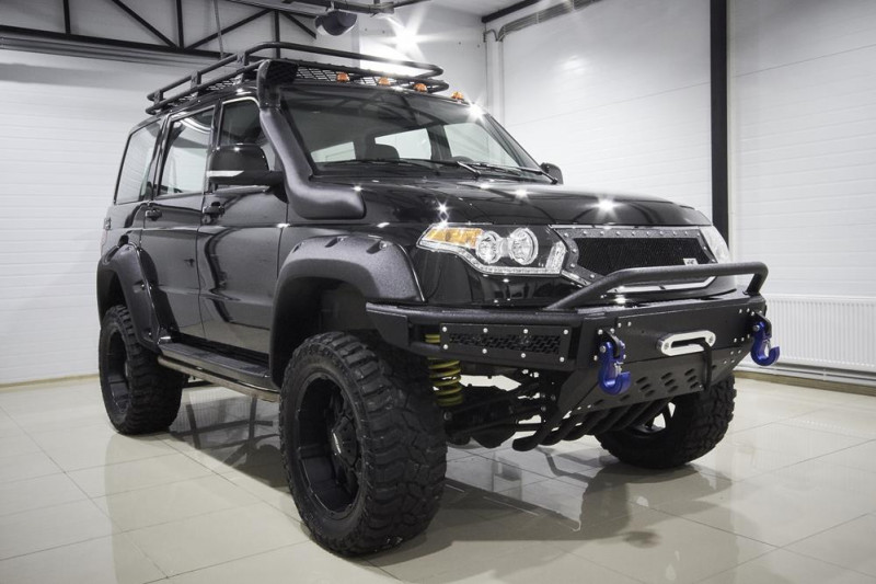 Бампер силовой передний BMS ALFA для УАЗ Патриот Бампер силовой передний BMS ALFA для УАЗ Патриот