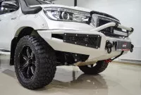 Бампер силовой передний BMS ALFA для Тойота Хайлюкс Рево Эксклюзив 2018-2020