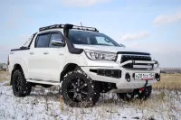 Бампер силовой передний BMS ALFA для Тойота Хайлюкс Рево Эксклюзив 2018-2020