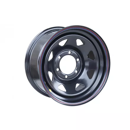 Диск Off-Road Wheels усиленный стальной черный 6x139,7 8xR16 d110 ET+10 (треугольник мелкий)