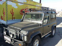 Багажник экспедиционный (ED) для Land Rover Defender 90 c cеткой