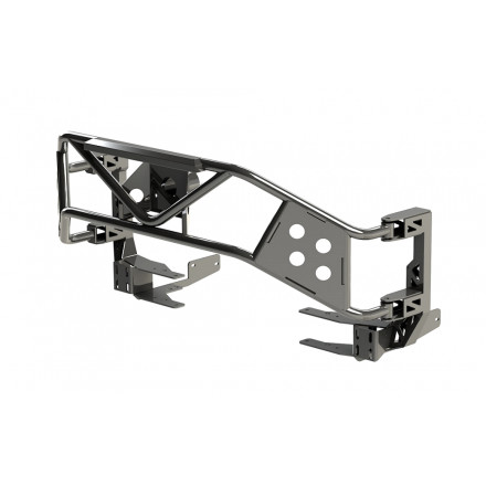 Калитка под запаску BMS ALFA для Тойота Прадо 150 2018-2021