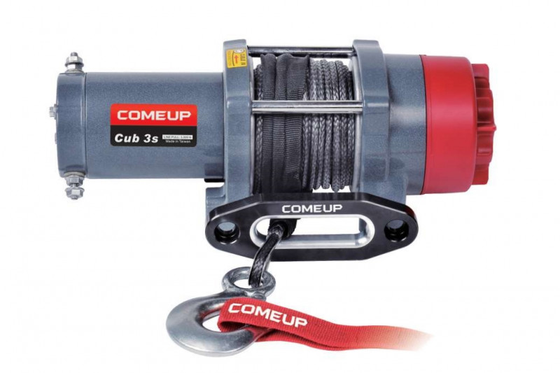 Лебедка для квадроцикла снегохода COMEUP Cub 3S 12V 1363 кг синтетический трос Лебедка для квадроцикла снегохода COMEUP Cub 3S 12V 1363 кг синтетический трос