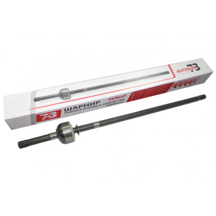 Шарнир поворотного кулака (шрус) УАЗ Хантер левый длинный мост Спайсер, Гибридный (Серп и Молот) длина 103 см