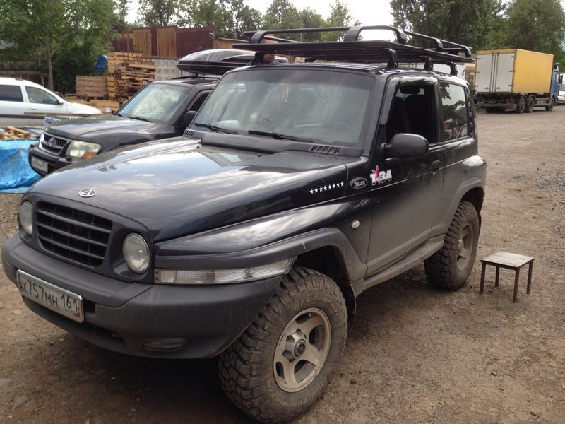 Багажник экспедиционный (ED) для Тагаз Тагер с сеткой Багажник экспедиционный (ED) для Тагаз Тагер с сеткой