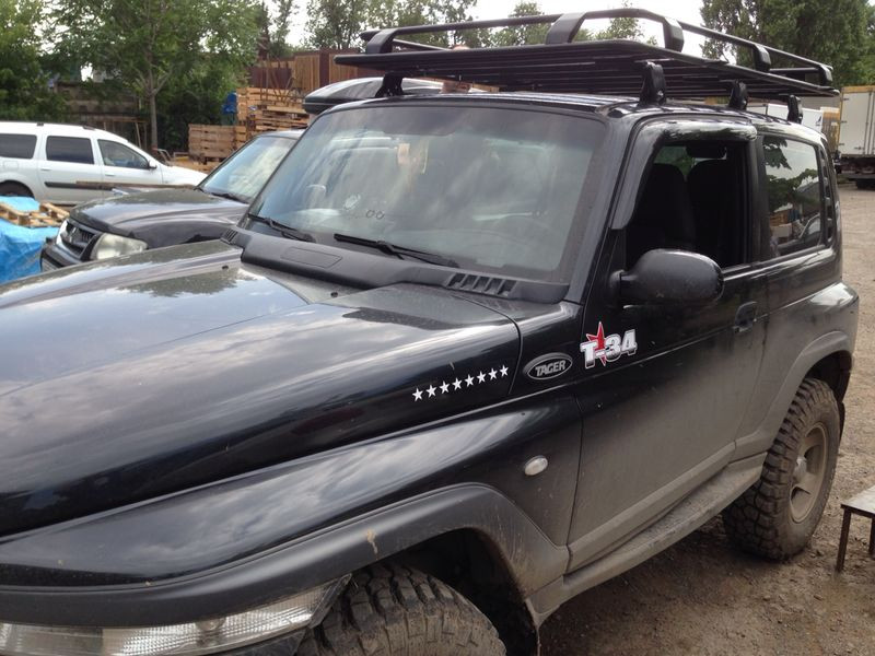 Багажник экспедиционный (ED) для Тагаз Тагер с сеткой Багажник экспедиционный (ED) для Тагаз Тагер с сеткой