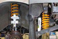 Усиленный передний амортизатор Ironman 12721GR для Suzuki Grand Vitara 2005-2015 лифт до 40 мм (газ)